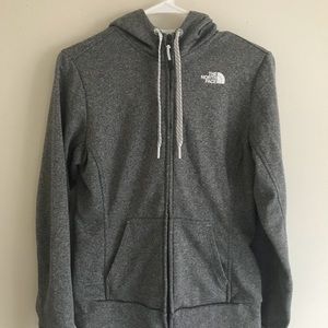 North face full zip jacket